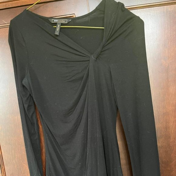 Black BCBG MAXAZRIA Top Sz S - Picture 1 of 2